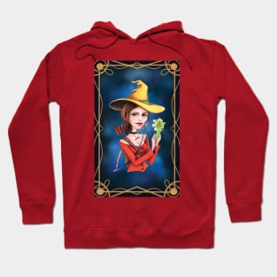 Ginger hair sagittarius witch Hoodie